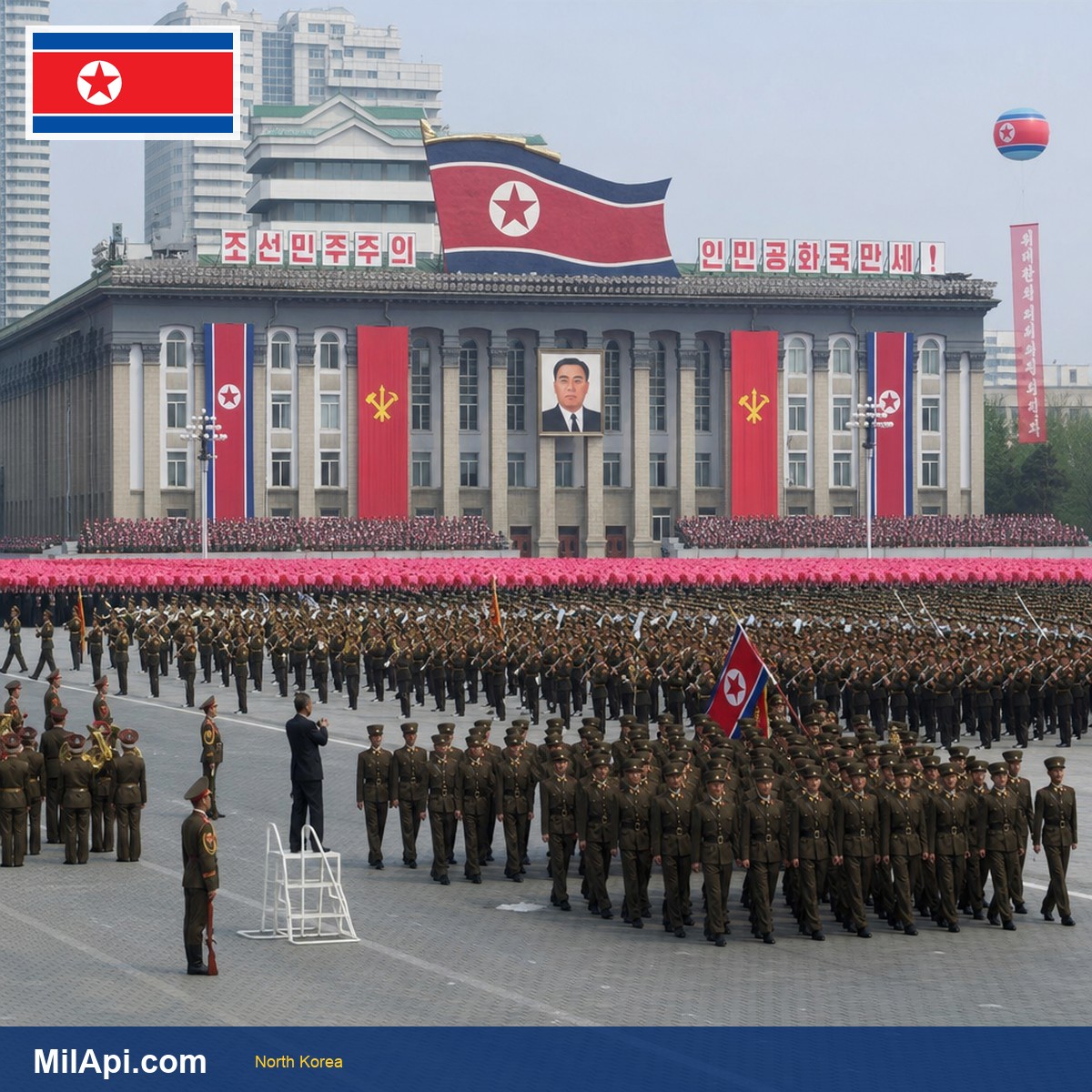 North Korea military overview — MilApi.com