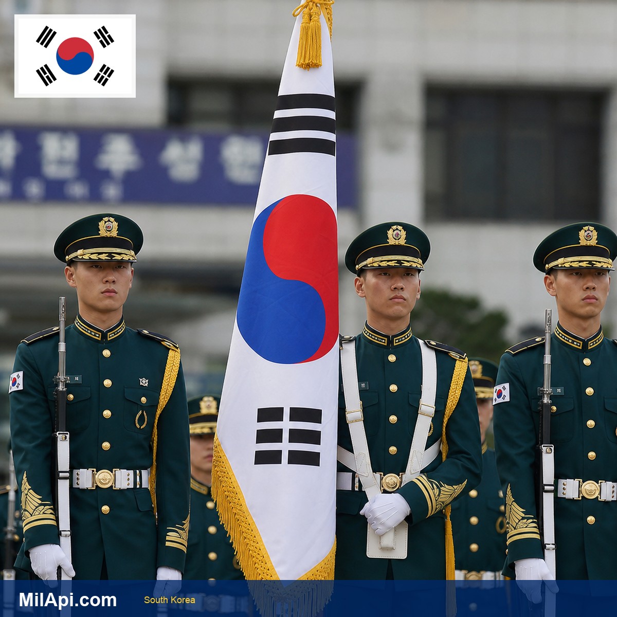 South Korea military overview — MilApi.com